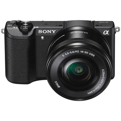 Sony Alpha A5100 24.3MP Digital SLR Camera - Black (Kit with E-PZ