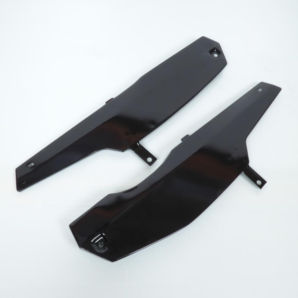 Caches latéraux RSM noirs pour MBK 51 50 carénage mobylette patte longue