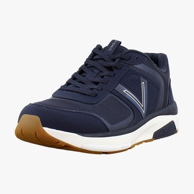 Vionic Walk Strider 001 Womens Athletic Navy Blue Mesh Synthetic