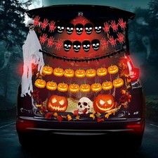 2pack-40 Piece Halloween Banners - Indoor/Outdoor Garland for Party, Door, Decor
