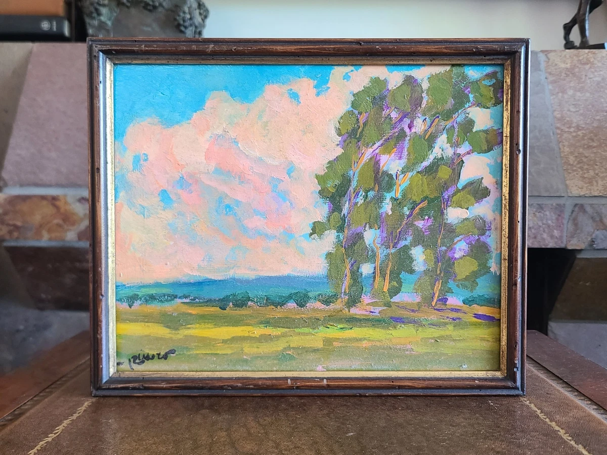 油画海边印象派艺术绘画| eBay