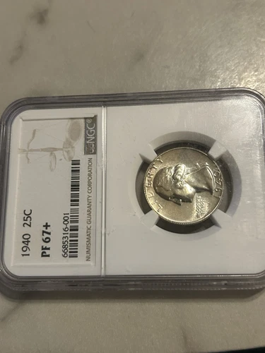 1940 NGC PF 67+ Washington Quarter  Please Check My Many Listings 😊