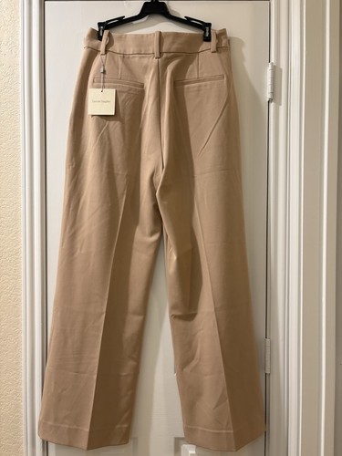 Favorite Daughter women The Favorite Pant Trousers size 10 Beige 30" inseam $218 - Picture 7 of 12