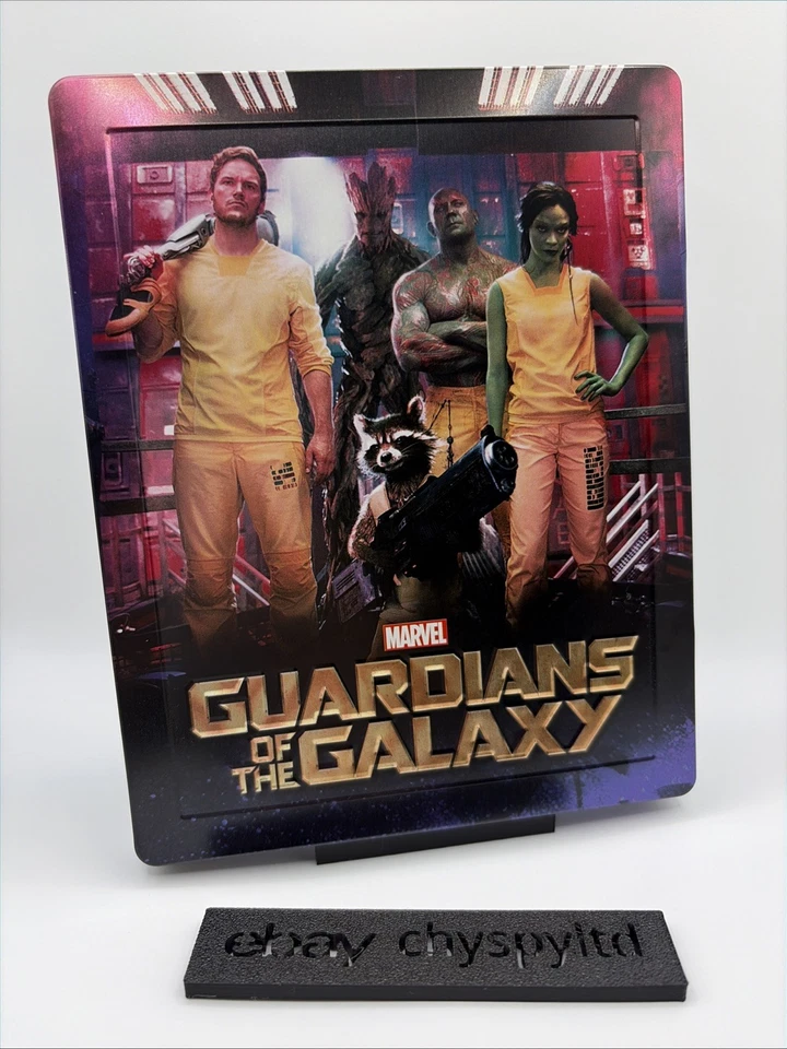 GUARDIANS OF THE GALAXY - UK EXCLUSIVE 3D + BLU RAY LENTICULAR STEELBOOK - Image 2 of 4