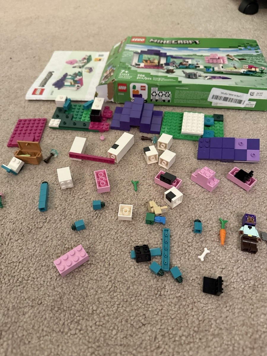 Open Box LEGO Minecraft The Animal Sanctuary Set (21253) SHIPS