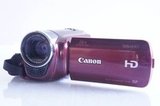 Canon iVIS HF R21 Red Digital Video Camera Camcorder VIXIA HF R21 w/Battery