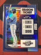 2022 Panini Chronicles Contenders Optic Bobby Witt Jr.  Refractor RC #19