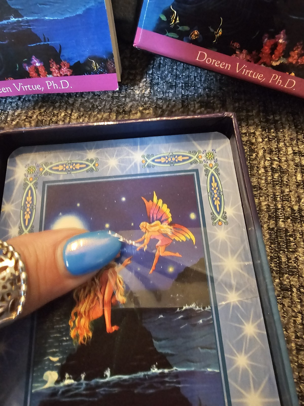 SIGNED!! RARE Magical Mermaids & Dolphins Oracle 44 Cards Deck Guidebook 