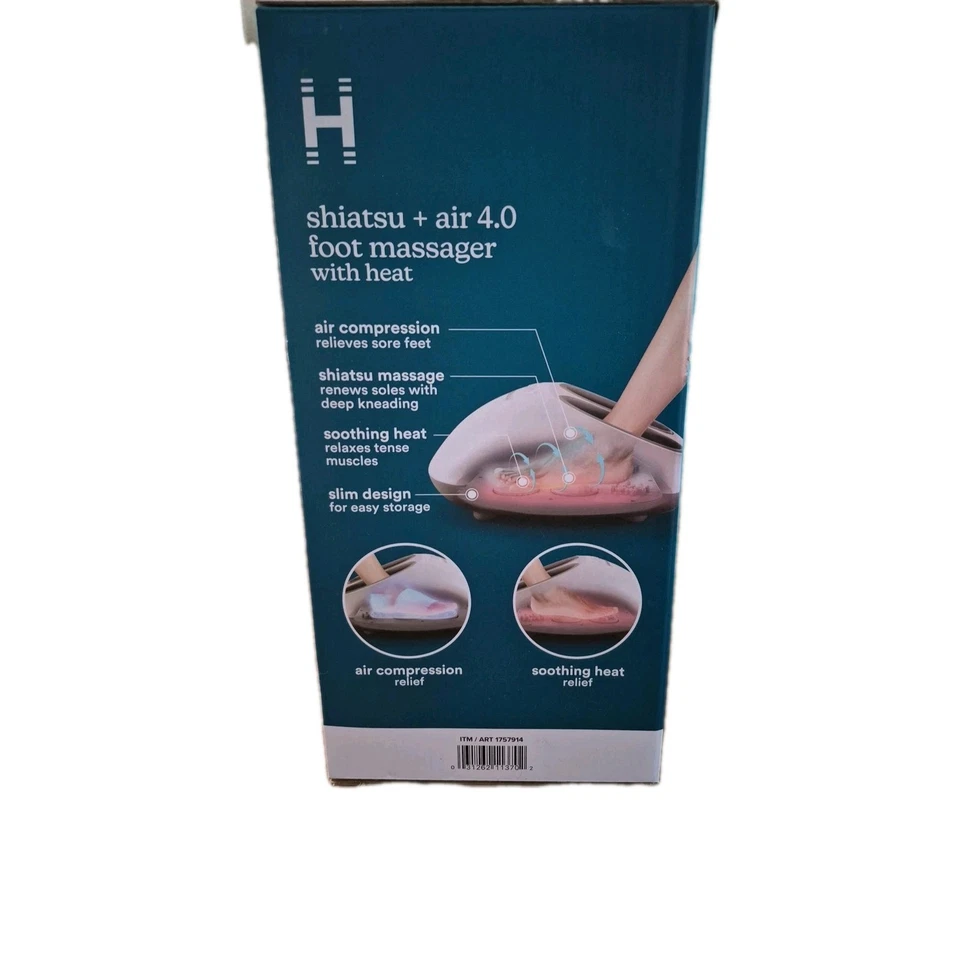 Massageador de pés Homedics Shiatsu + Air 4.0 com calor - Imagem 4 de 4