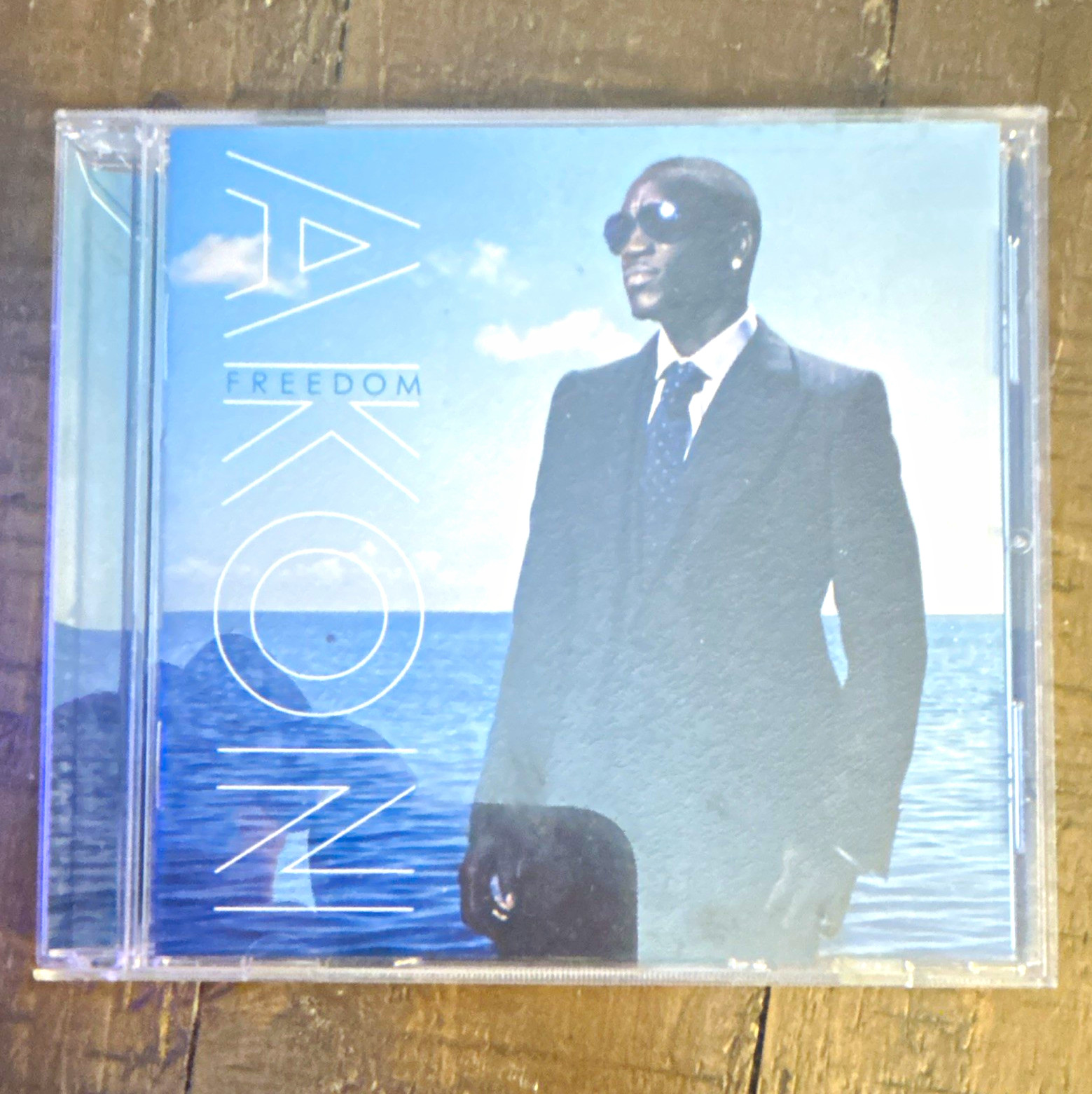 Akon Freedom CD Album 2008 SRC Hip-Hop R&B English 2000s Jewel Case