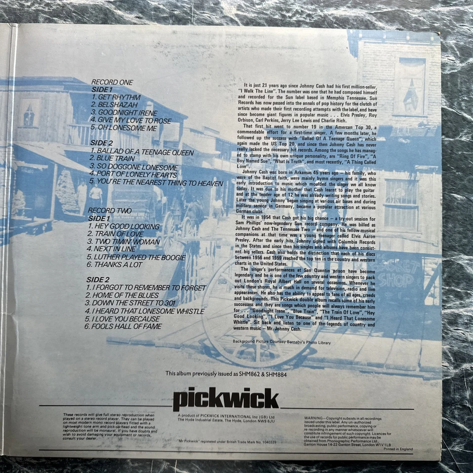 Johnny Cash - The Johnny Cash Collection Vol. 2 2x 12” Vinyl Records 2x VG+ - Imagem 4 de 4