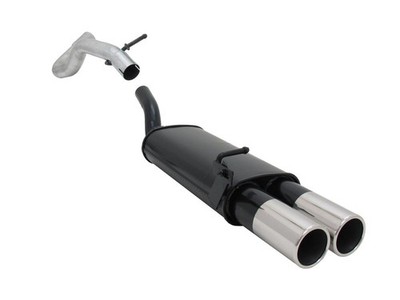 Novus Sportendschalldämpfer für VW Golf IV (1J) 2 x 90mm