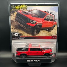 Hot Wheels Premium RARE 4X4 RAM 6.2L Supercharged Real Riders 1:43 Errors READ