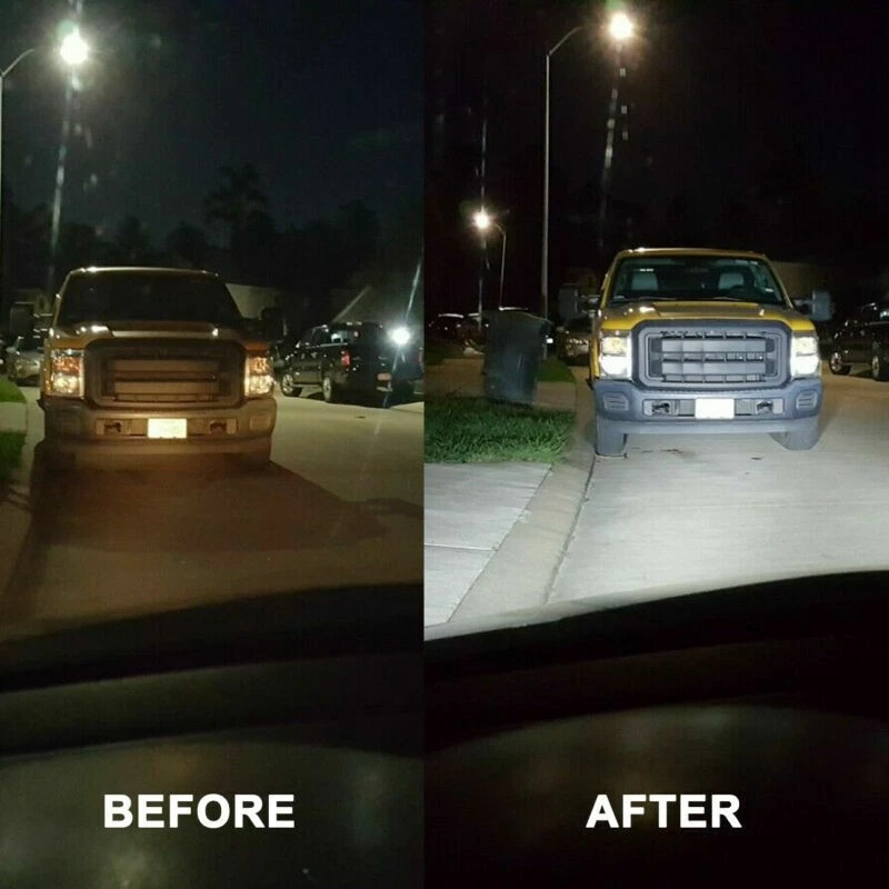 Juego de 6 faros LED altos y bajos para Mitsubishi RVR 2011-2019 + kit de luces antiniebla 6000K Foto 3 de 4