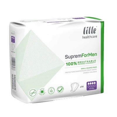 Lille Suprem For Men Extra 14 Stück Inkontinenzeinlagen Männer