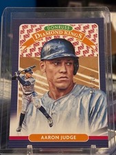 2020 Panini Donruss Diamond Kings One Hundred Emoji Aaron Judge Yankees 072/100