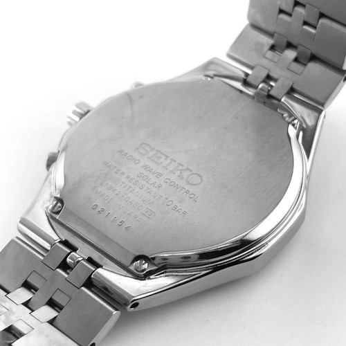 Working Product Seiko Solar Watch 7B42-0Ae0 Men'S - Picture 12 of 14