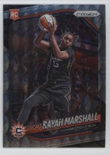 2025 Panini Prizm WNBA Swirl Prizm Rayah Marshall #47 Rookie RC 0jr6