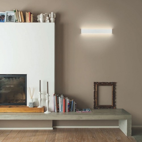 Linea Light Box W LED 32 cm Applique Biemissione Metallo - Imagen 5 de 7