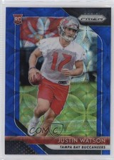 2018 Panini Prizm Rookie Blue Scope Prizm 63/99 Justin Watson #273 13c1