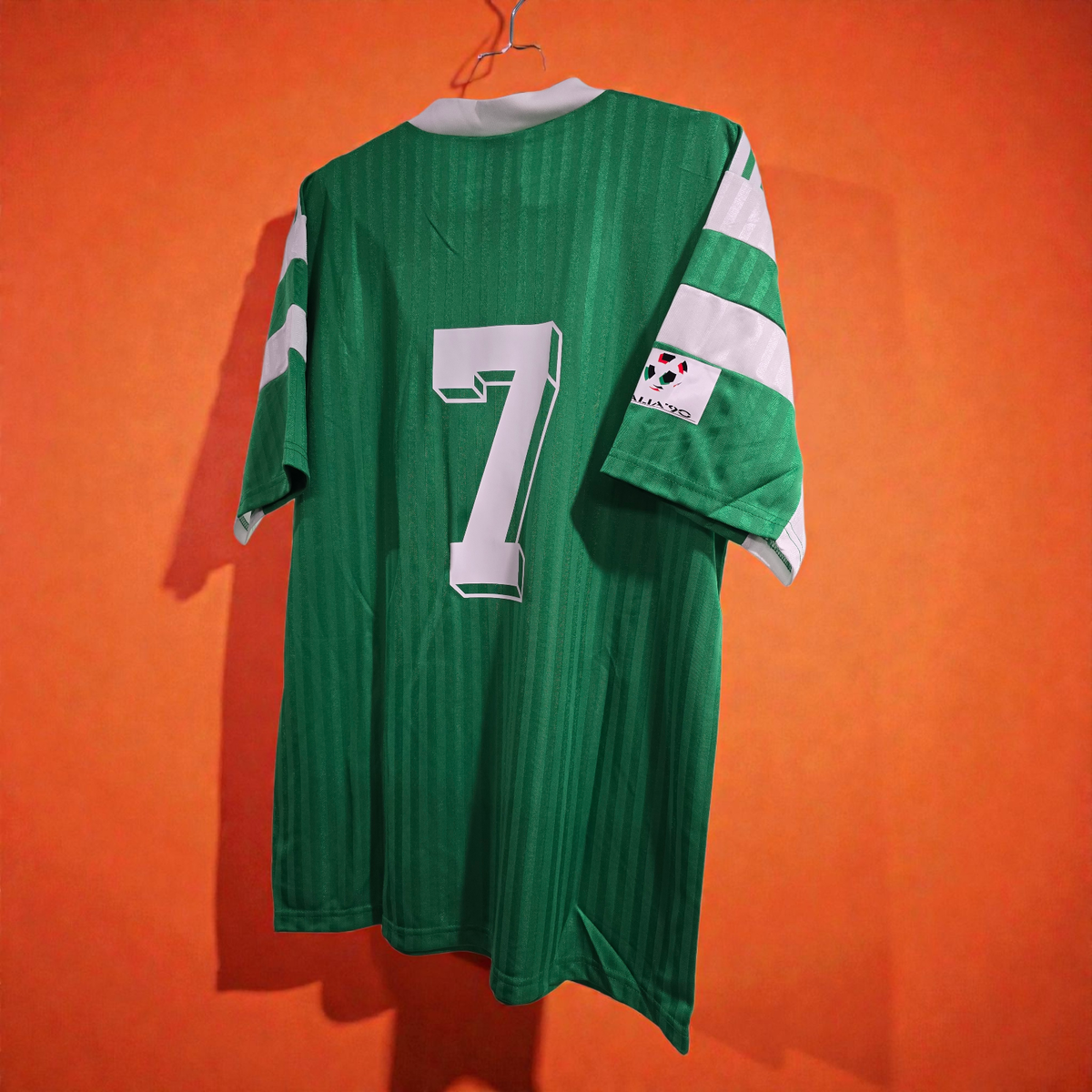CAMEROON Home World Cup 1990 - Soccer - BIYIK # 7 - 2XL (Run Small