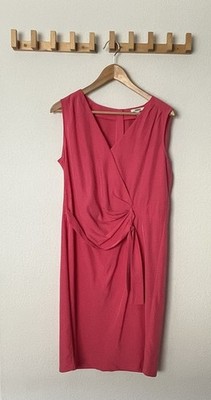 Für den Sommer: Mexx Kleid Etuikleid Gr. 40 in korallenrot/warmem Pink! Supi!
