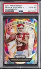 2017 PANINI PRIZM ILLUMINATION #3 PATRICK MAHOMES II ROOKIE RC PSA 10