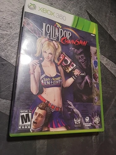 XBOX 360 Lollipop Chainsaw Video Game Has Insert Works Rated M 17+ Microsoft