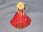 #2804* - HALLMARK KEEPSAKE ORNAMENT - BARBIE IN RED, 2014 - UNBOXED