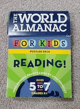 The World Almanac for Kids Puzzler Deck: Reading 5 To 7 K-1