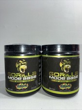 2 Sealed Gorilla Mode Pre-Workout Sour Gummy Worm 20 Servings Each