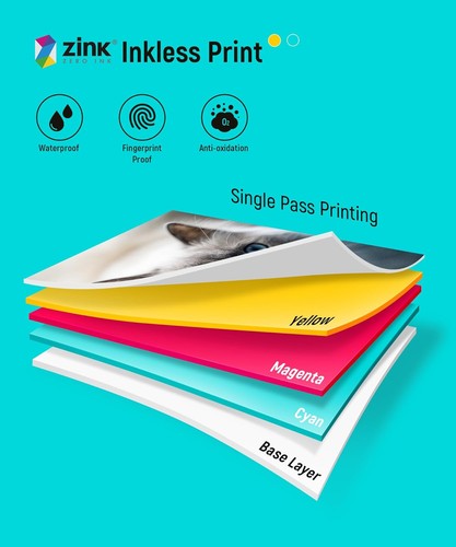 Carta fotografica zinco Liene 2X3" 50 fogli, premium - Foto 2 di 5
