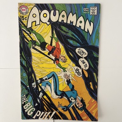 Aquaman #51 VG+ Neal Adams Deadman. See Pictures And Notes. Combo shipping.