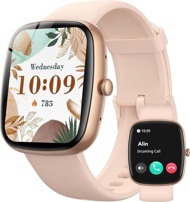 Smartwatch Damen Frauen mit Telefonfunktion Armbanduhr für iPhone Samsung Huawei