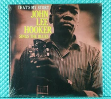 1988 That's My Story John Lee Hooker Sings The Blues 12'' LP Vinyl Record CH 259