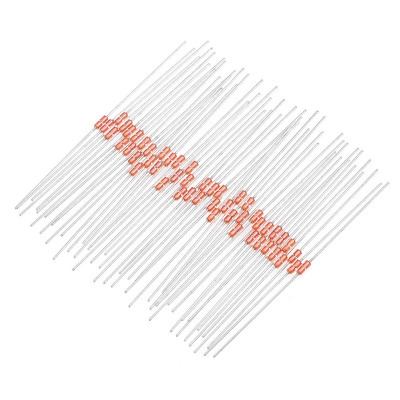 50Pcs 10K Ohm NTC Thermistors Resistors, MF58 3950B 1% Thermistor Temperature Se