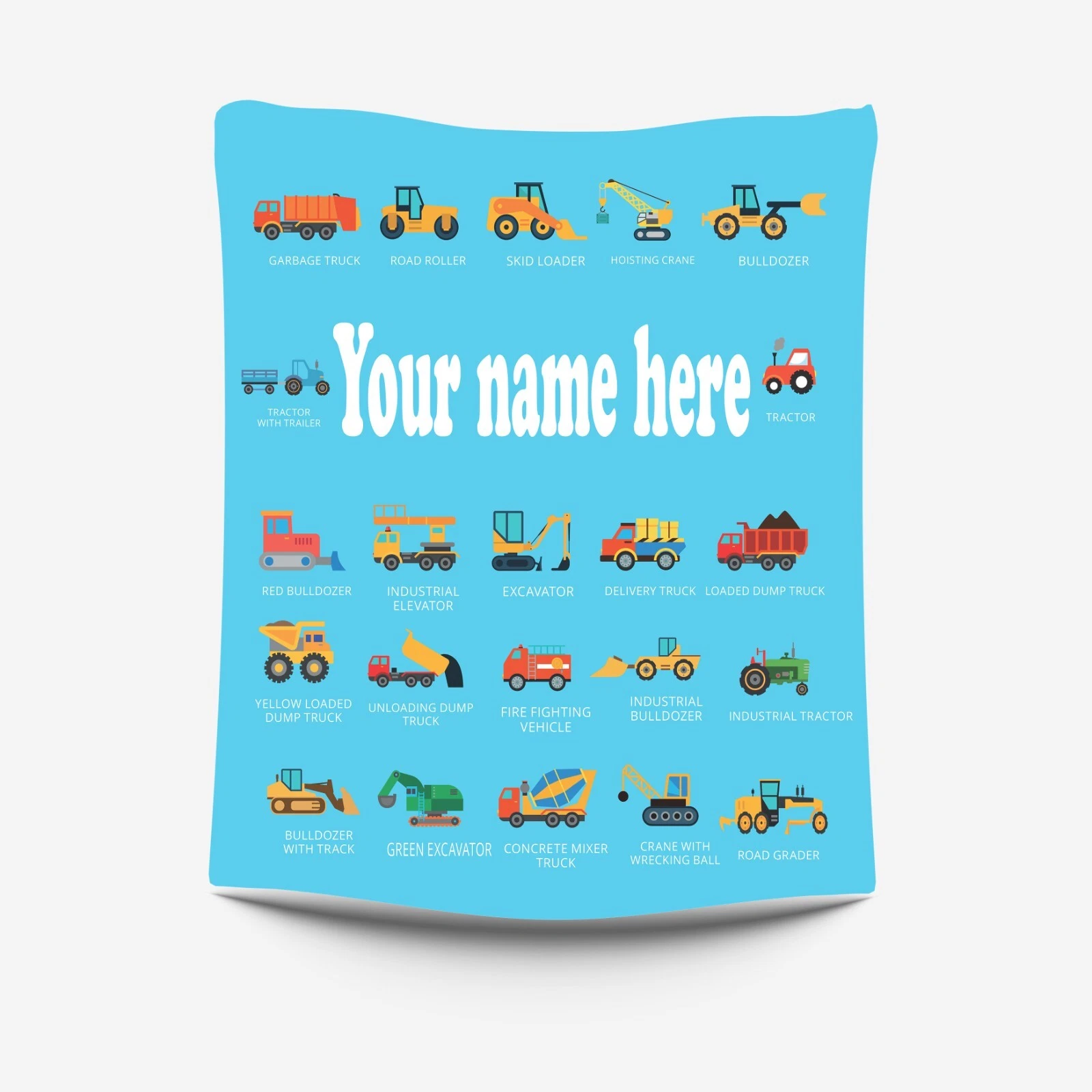 Personalized barbie  Blanket with Name for Girl, Disney Princess blankets