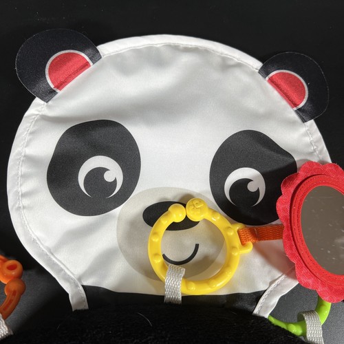 Fisher-Price Panda Tummy Time Infant Play Activity Crinkle Teether Mirror - Picture 6 of 6