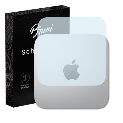 Bruni 2x Folie für Apple Mac mini M2, M2 Pro Schutzfolie Displayschutzfolie