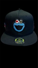 Cool Hat for men snapback Cookie Monster OTTO cap flat bill SnapBack classic fit