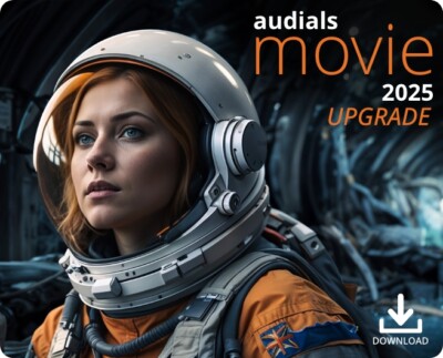 Audials Movie 2025 Upgrade 1-PC - Dauerlizenz - Deutsch / KEY (ESD)