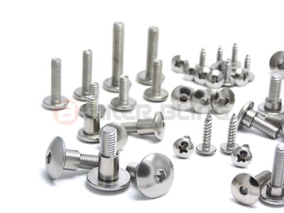 Yamaha FJR1300 2007 stainless steel screen motorcycle fairing bolts kit