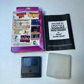 Sega Game Gear Dynamite Headdy Complete In Box GameGear Tested Working CIB