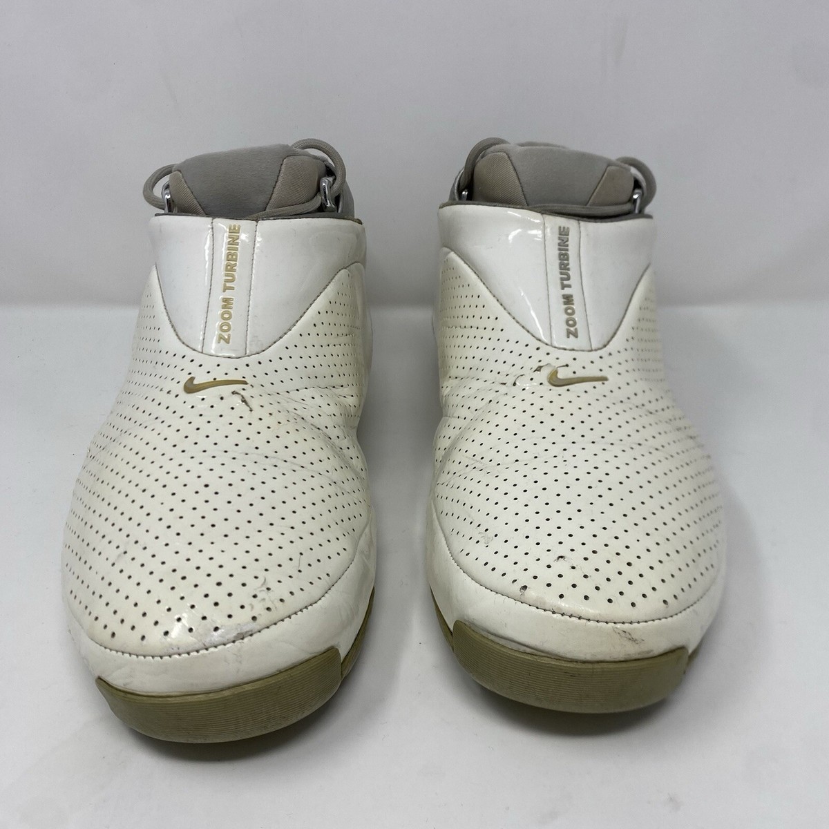 NIKI ナイキ ZOOM TURBINE Nike Zoom Flight Turbine White / Metallic Silver (Size 10.5