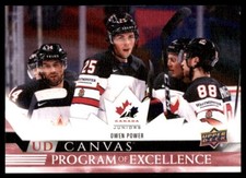 2022-23 UPPER DECK UD CANVAS PROGRAM OF EXCELLENCE OWEN POWER TEAM CANADA #C262