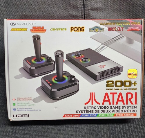 Atari Gamestation Pro by My Arcade with 200+ Officially Licensed Games ...