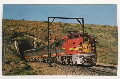 Santa Fe Railway Engine #57 - Glossy 8.75" X 5.5" Photograph