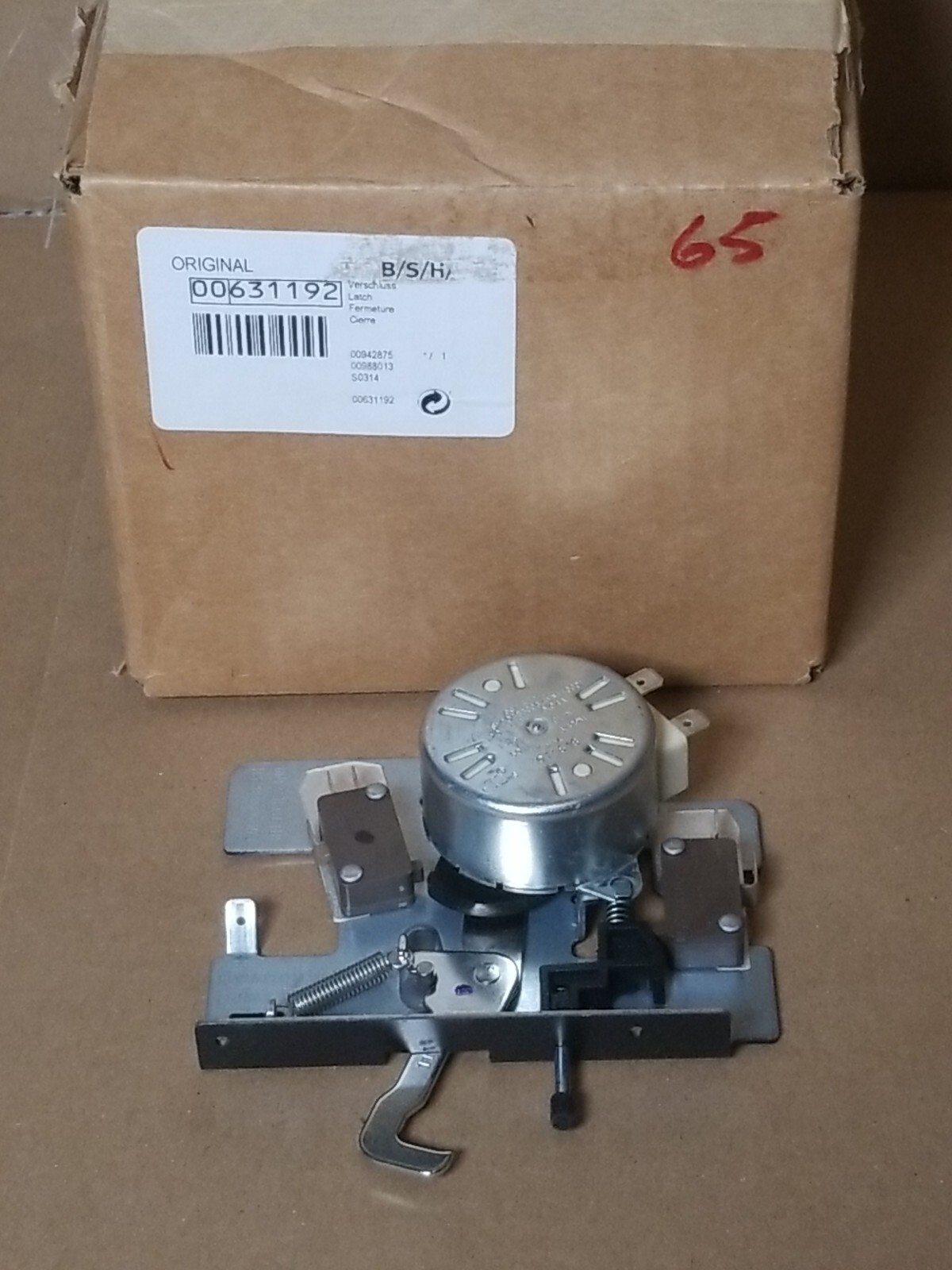 Bosch Wall Oven Door Latch NEW 631192 Genuine OEM 00631192 eBay