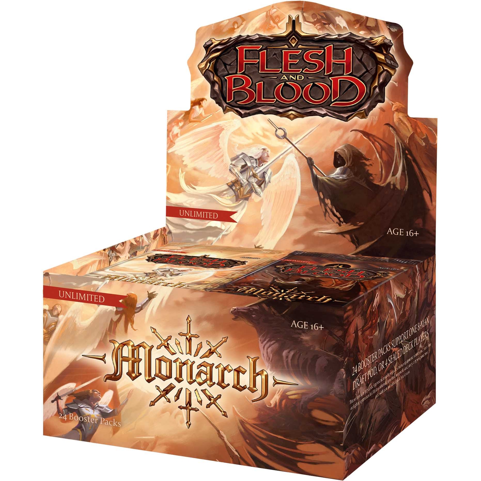 Flesh & Blood TCG: Monarch Unlimited Booster Box (24 Packs)
