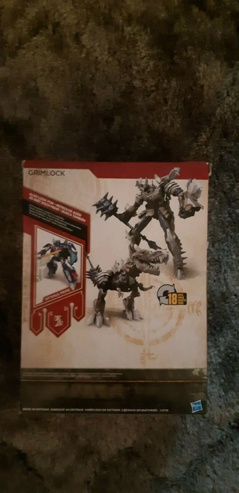 HASBRO-TRANDFORMERS-GRIMLOCK C1333-C0891 - Image 2 of 2